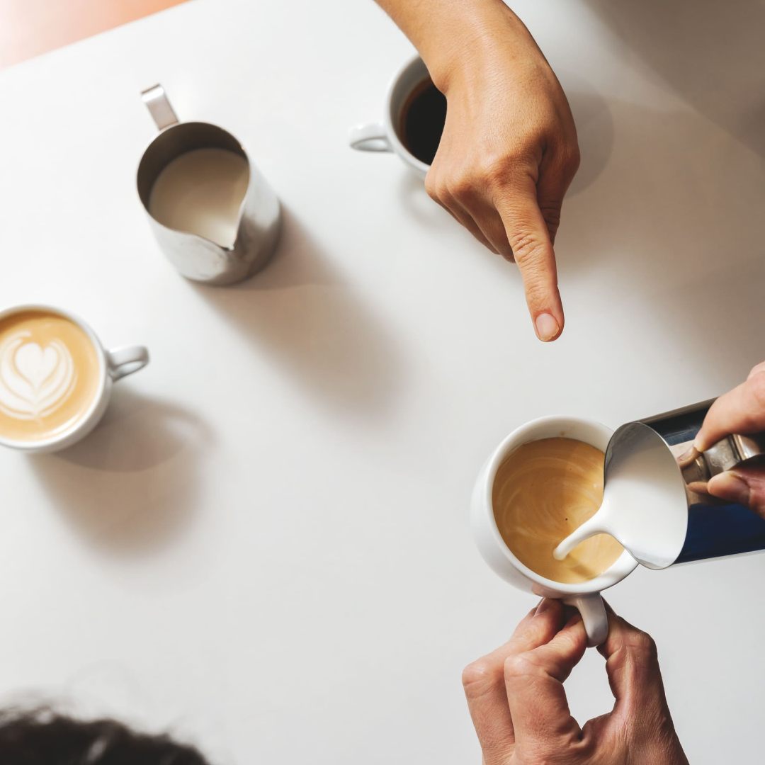 LATTE ART IN ENGLISH